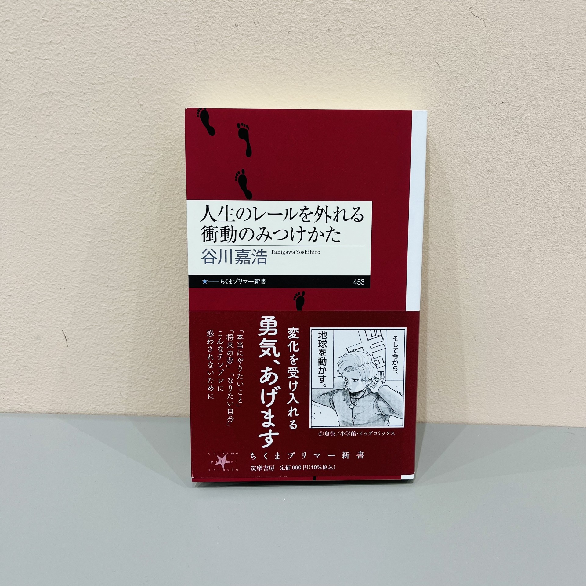 谷川嘉浩『人生のレールを外れる衝動のみつけかた』（筑摩書房）